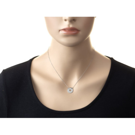 Strieborný náhrdelník super mama 43 až 46 cm