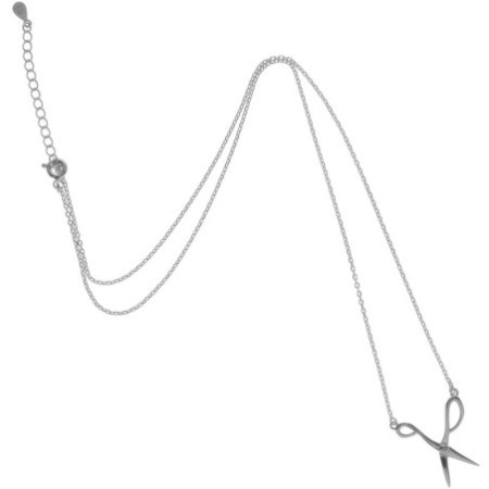 Strieborný náhrdelník nožničky 43 až 46 cm