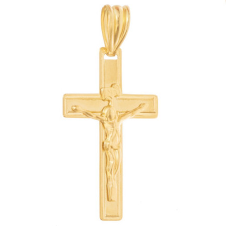 Zlatý prívesok kríž