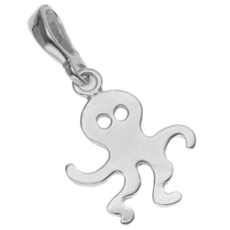 Strieborný prívesok chobotnička