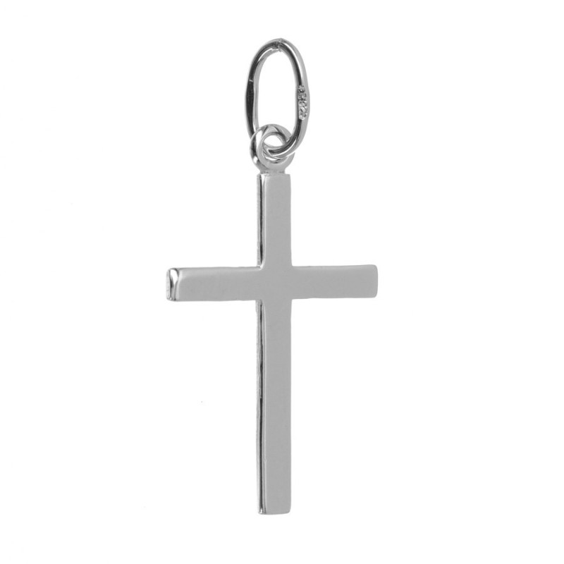 Strieborný prívesok krížik 