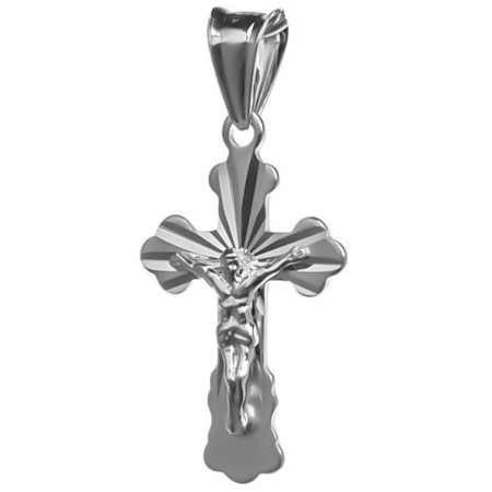 Strieborný prívesok krížik