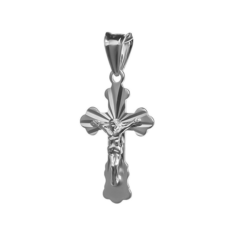 Strieborný prívesok krížik