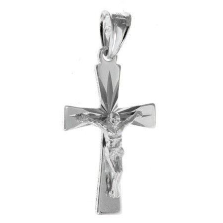 Strieborný prívesok krížik