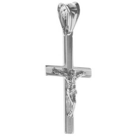 Strieborný prívesok krížik