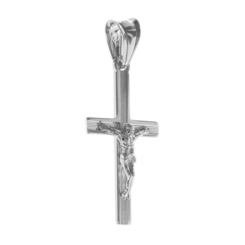 Strieborný prívesok krížik