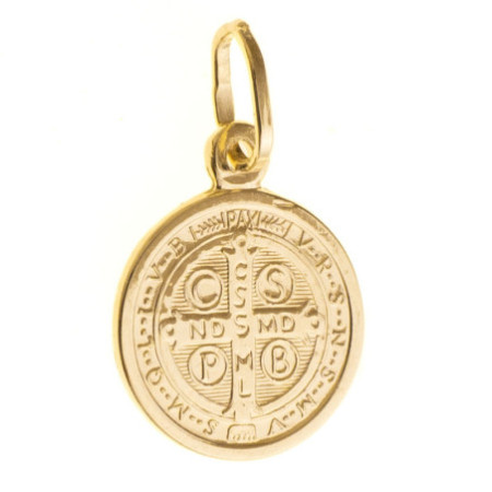 Zlatý prívesok Benediktínska medaila