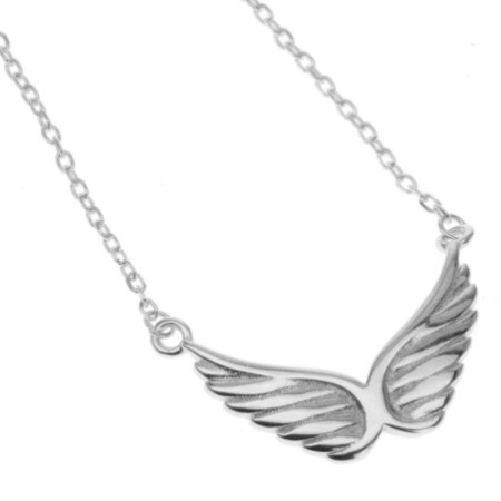 Strieborný náhrdelník anjelské krídla 43 až 46 cm
