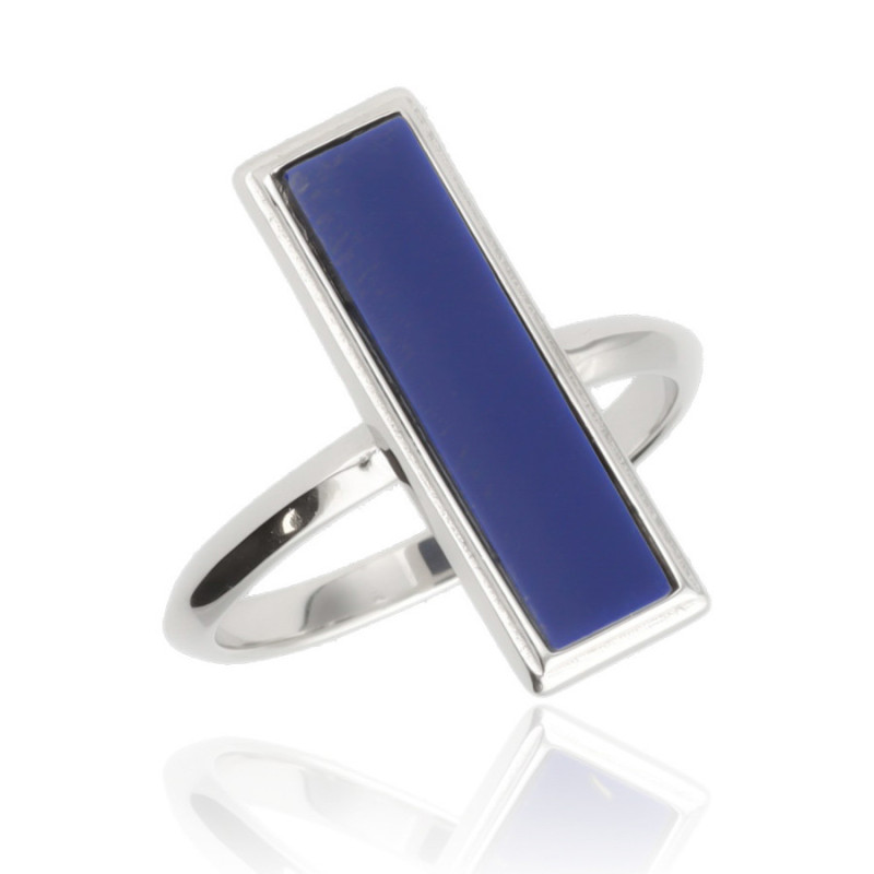 Strieborný prsteň - syntetický kameň lapis lazuli | Argento.sk Strieborný prsteň - syntetický kameň lapis lazuli | Argento.sk