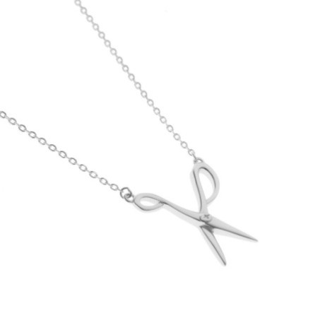 Strieborný náhrdelník - nožnice, dĺžka 43 až 46 cm | Argento.sk