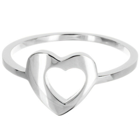 Strieborný prsteň - srdiečko | Argento.sk