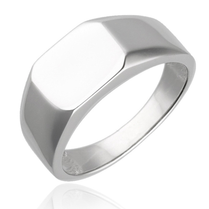 Strieborný prsteň - pečatný | Argento.sk