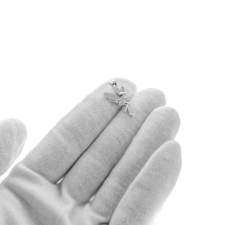 Strieborný prívesok - víla, číre okrúhle zirkóny | Argento.sk